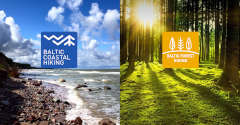 Baltic coastal hiking and Baltic forest hiking