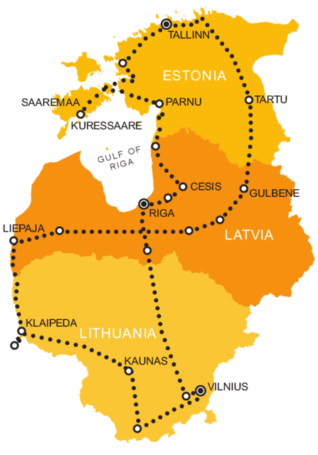 Das Leben Auf Dem Land Im Baltikum