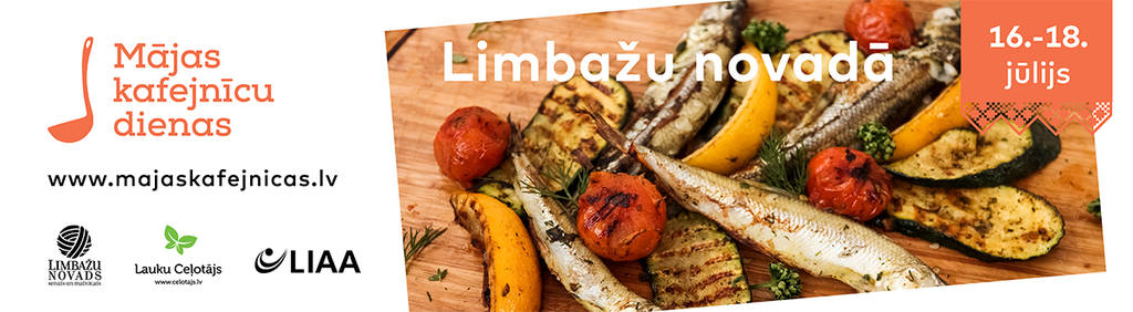 "Mājas kafejnīcu dienas" Limbažu pusē 16.-18.07.2021,