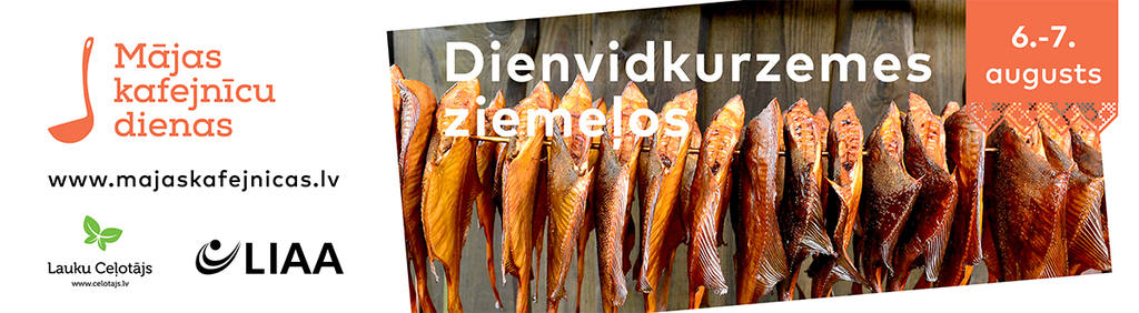 "Mājas kafejnīcu dienas" Dienvidkurzemes ziemeļos 06.-07.08.2021, Pāvilosta, Aizpute, Cīravas pagasts